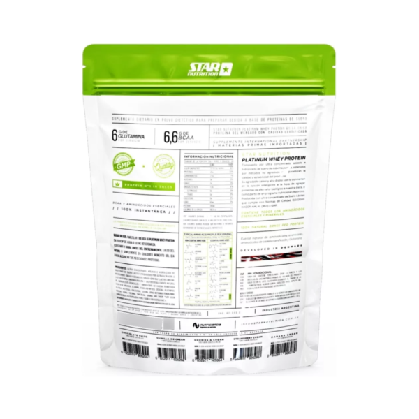 Proteina De Suero Whey Protein Star Nutrition Doypack X 2 Lb